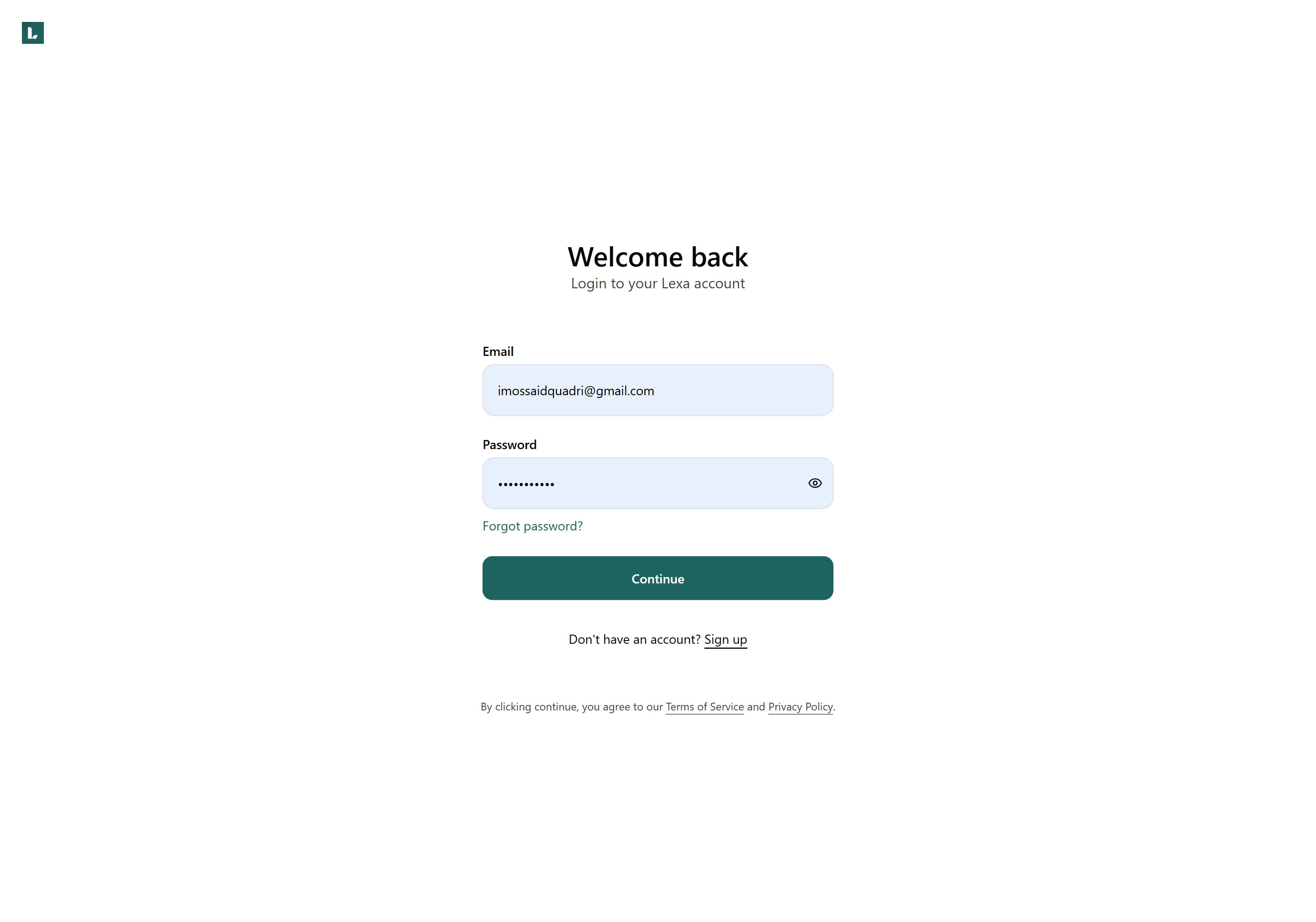 AI Legal Assistant Platform Development for Lexa