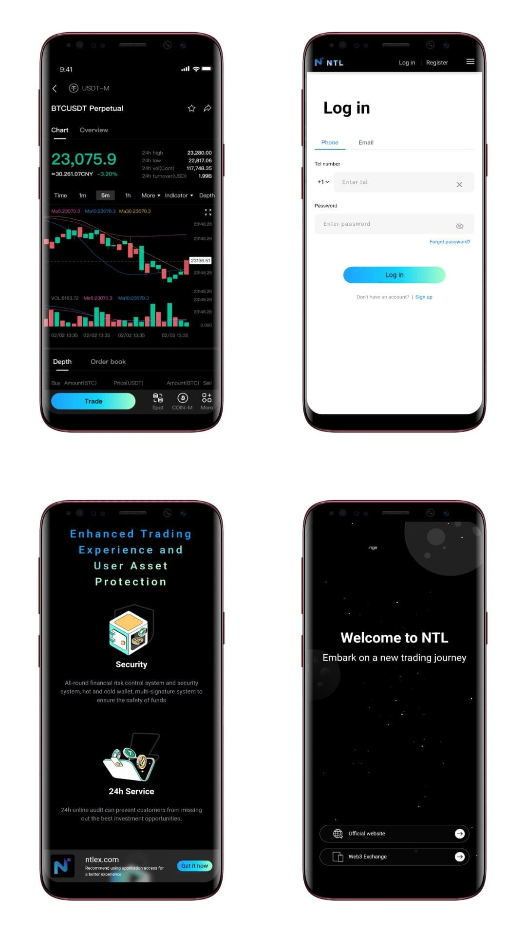 Enterprise infrastructure development for NTL Exchange
