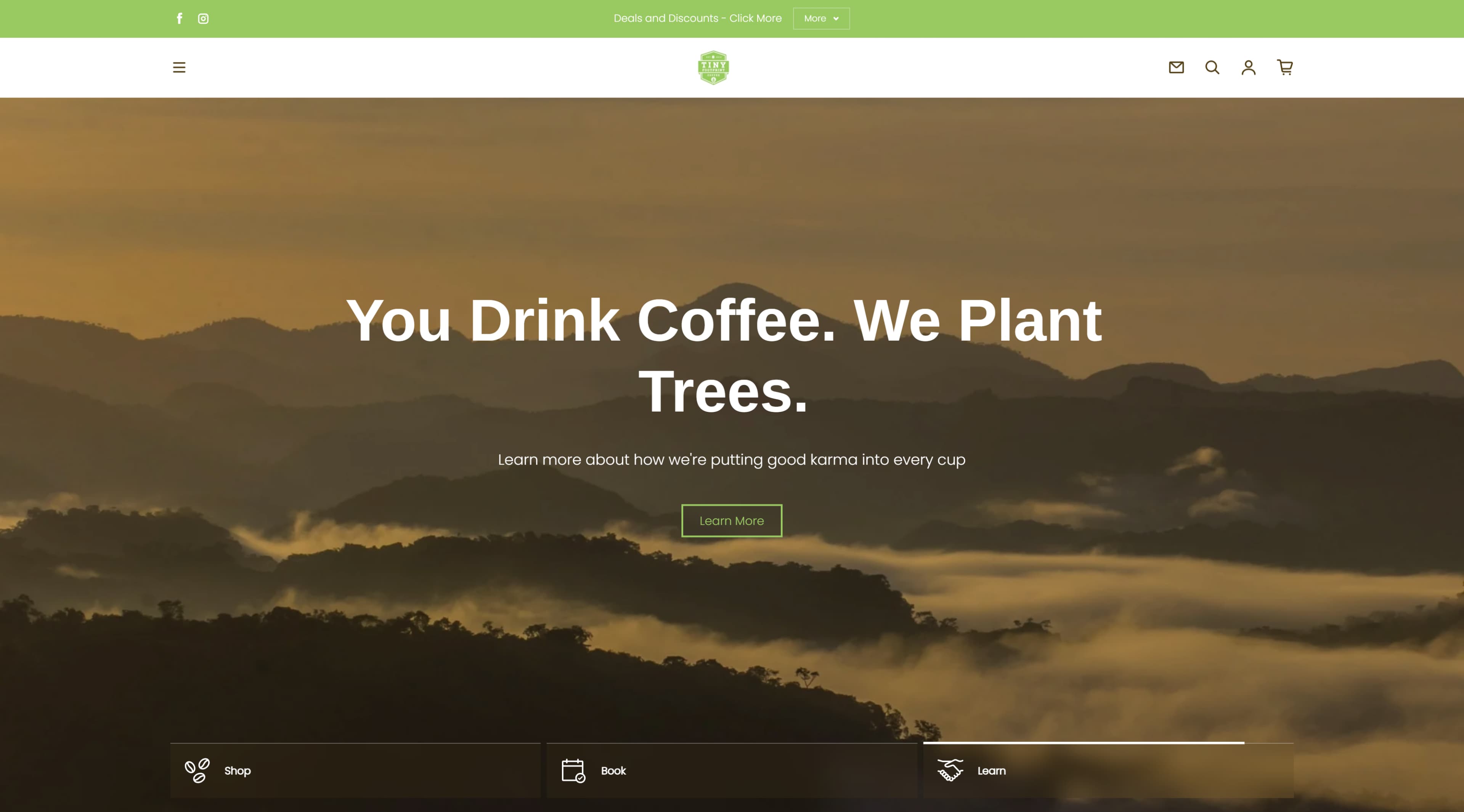 Payment infrastructure migration for Tiny-Footprint Coffee