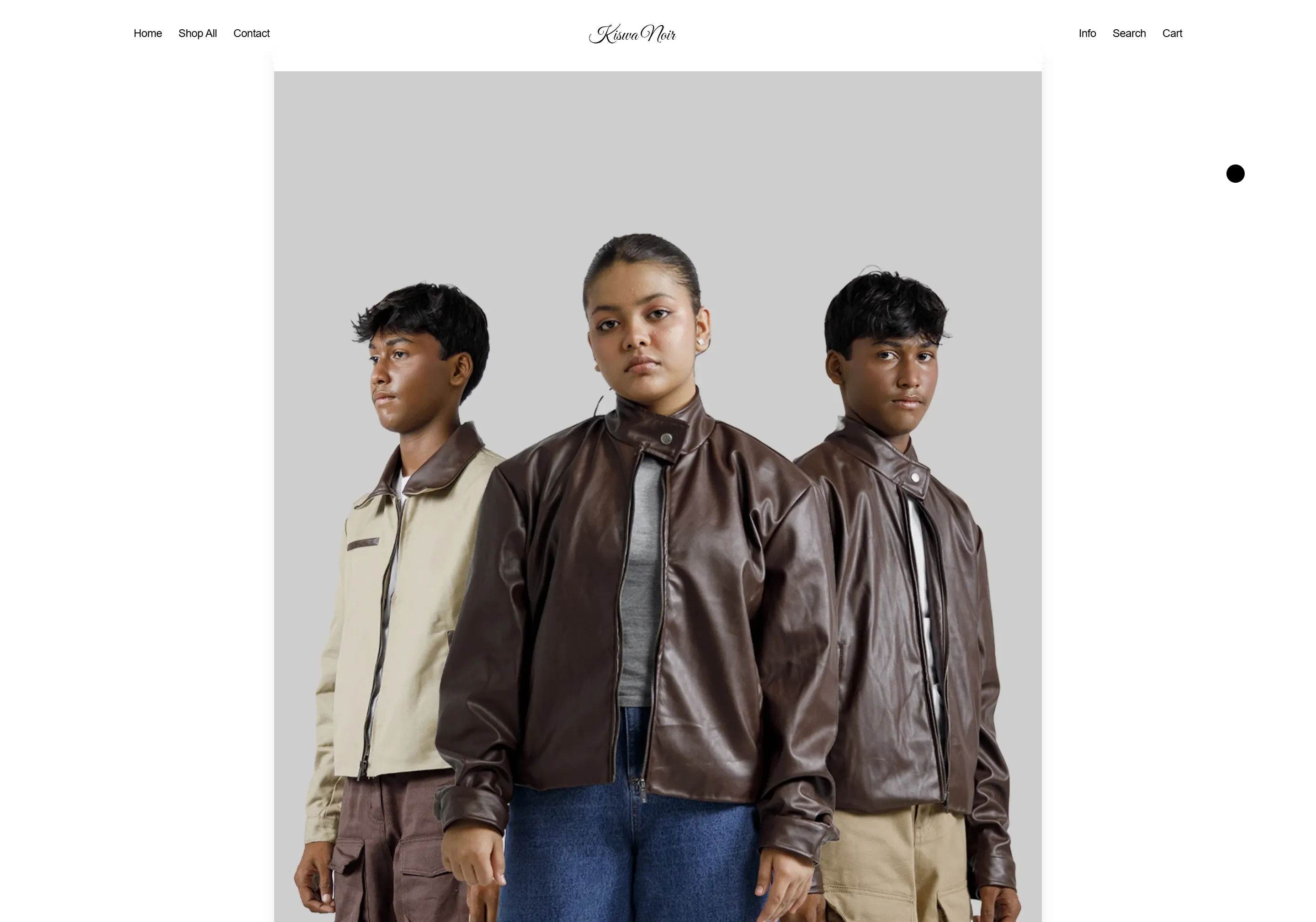 Branding & website development for Kiswa Noire