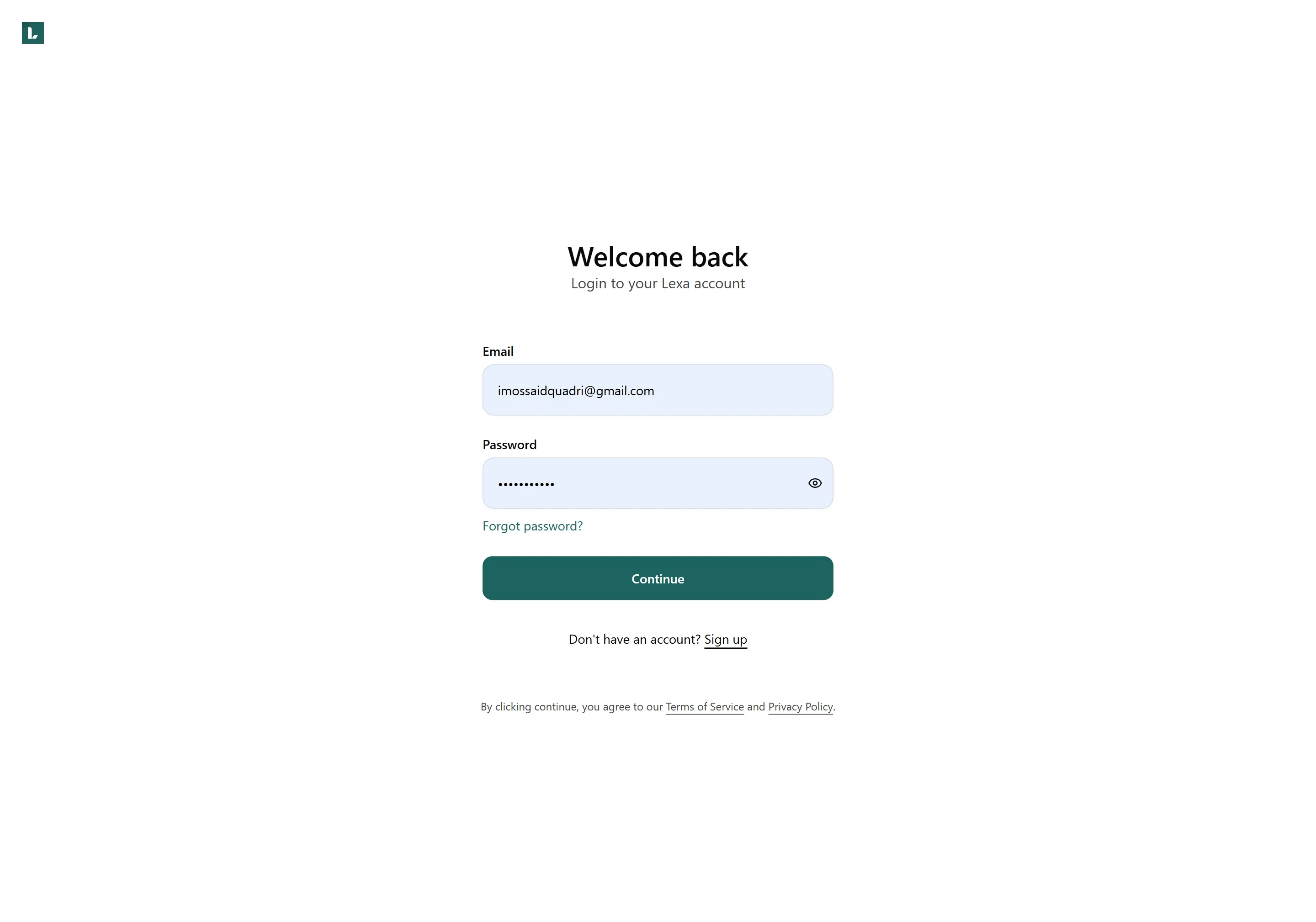 AI Legal Assistant Platform Development for Lexa