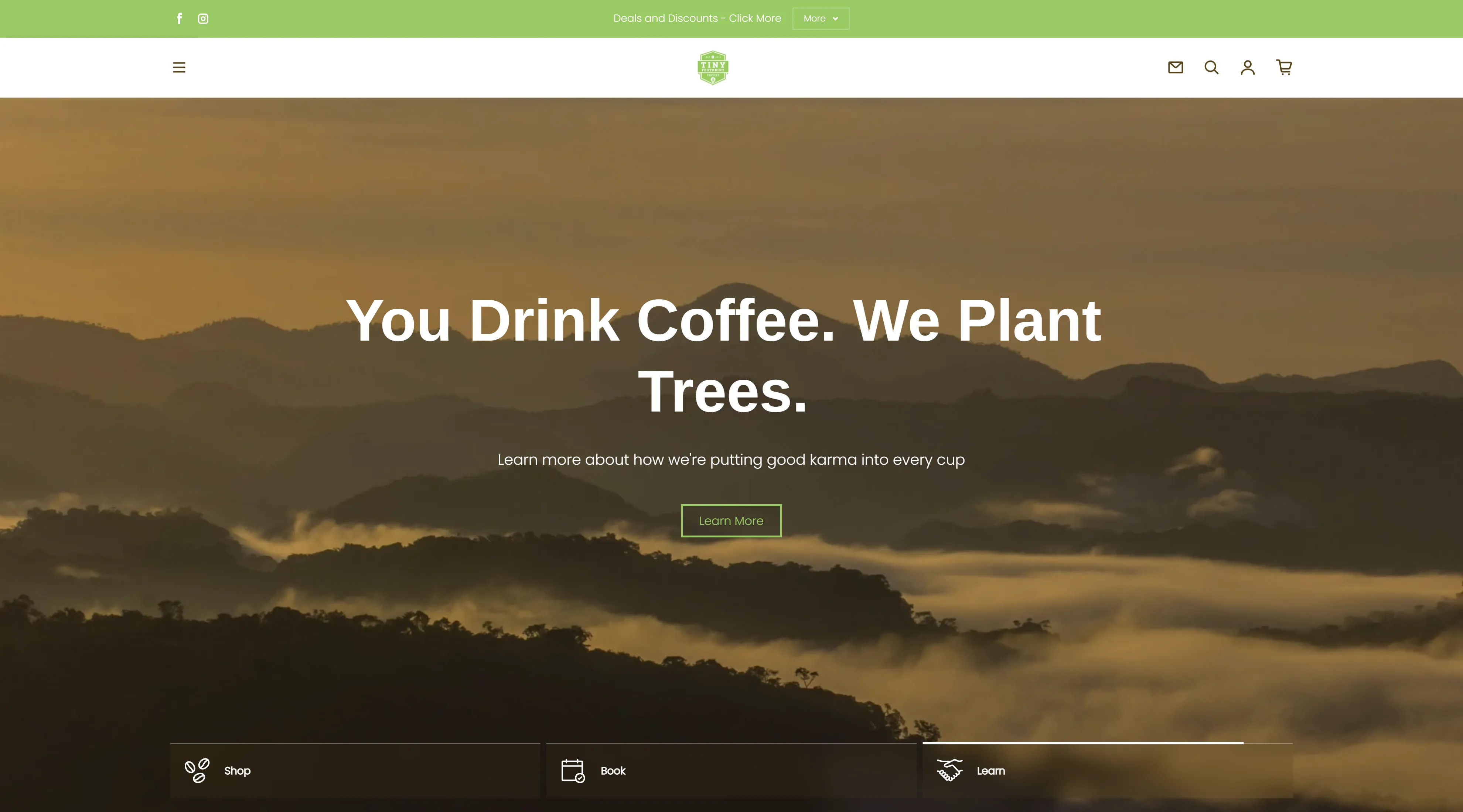 Payment infrastructure migration for Tiny-Footprint Coffee