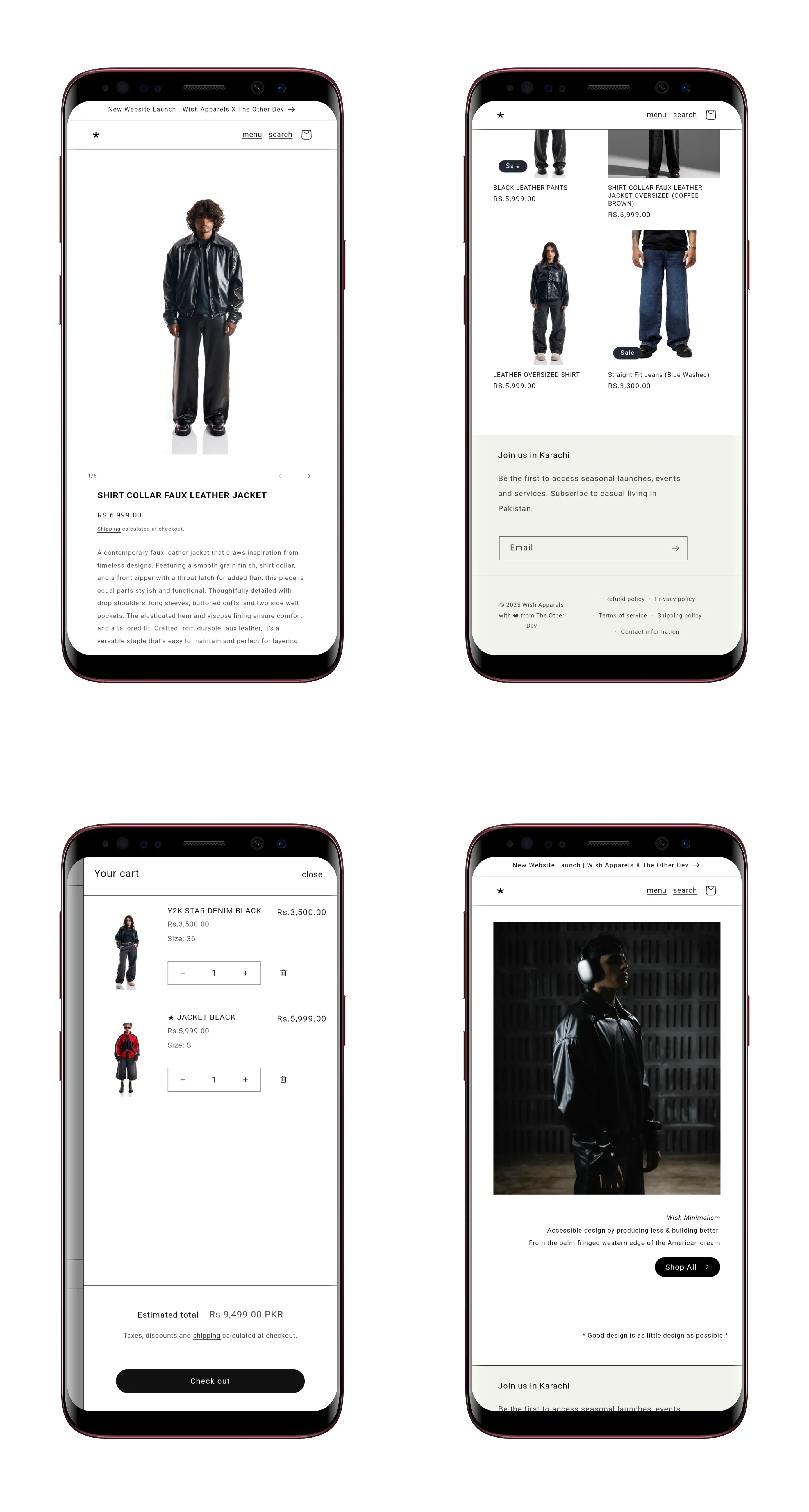 Branding & website development for Wish