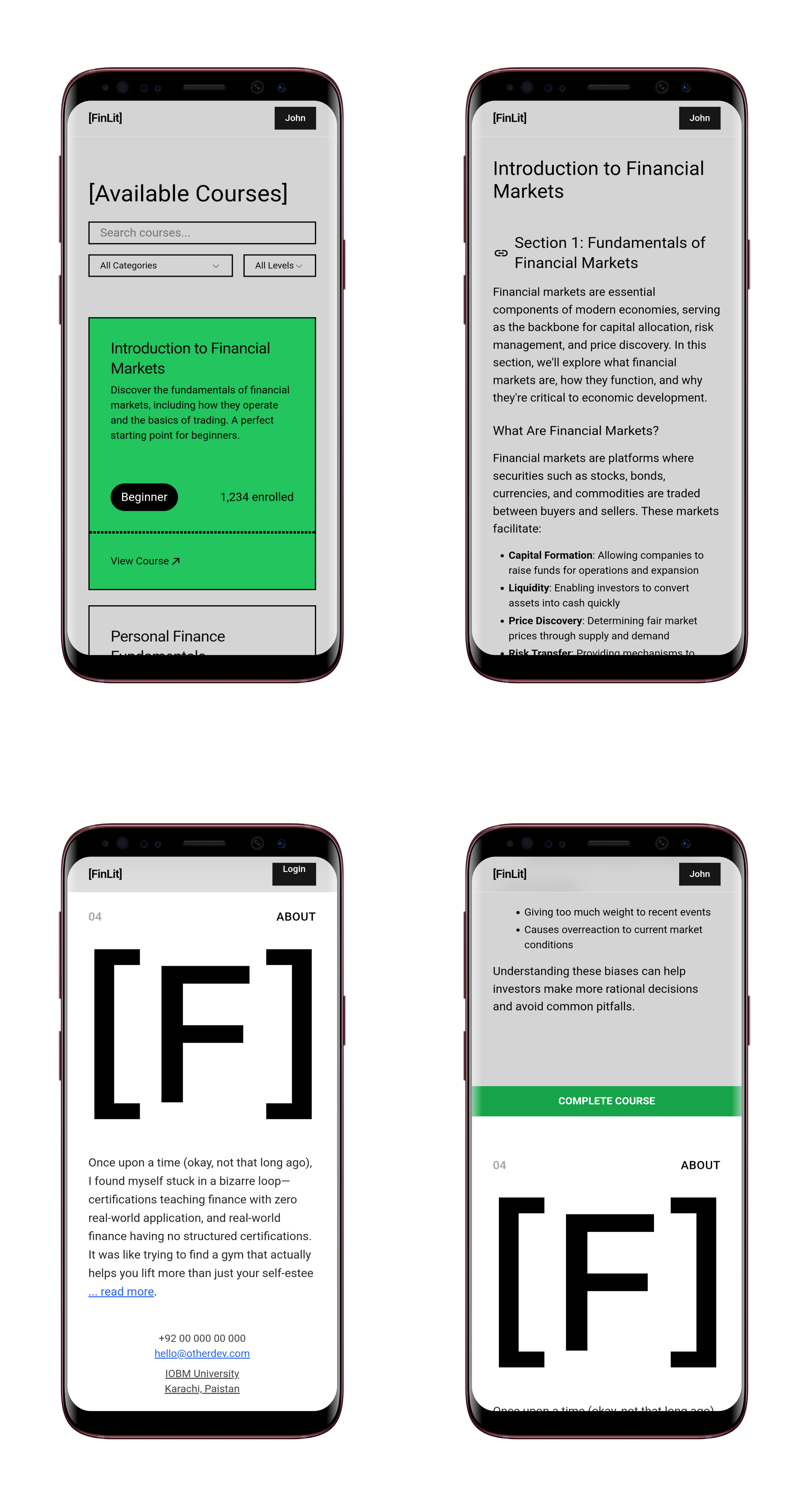 Branding & SaaS Platform Development for Finlit - Image 1
