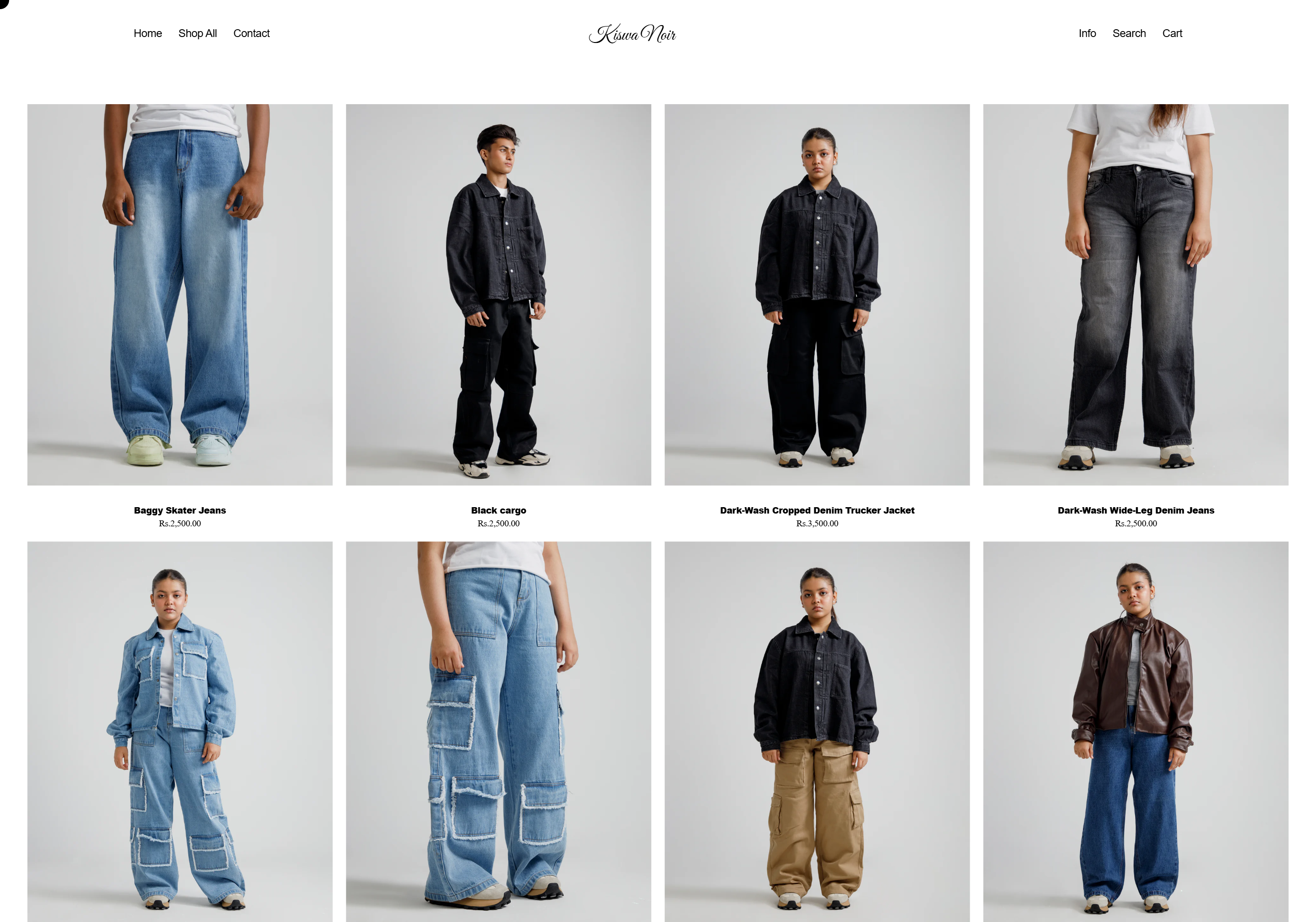 Branding & website development for Kiswa Noire - Image 2