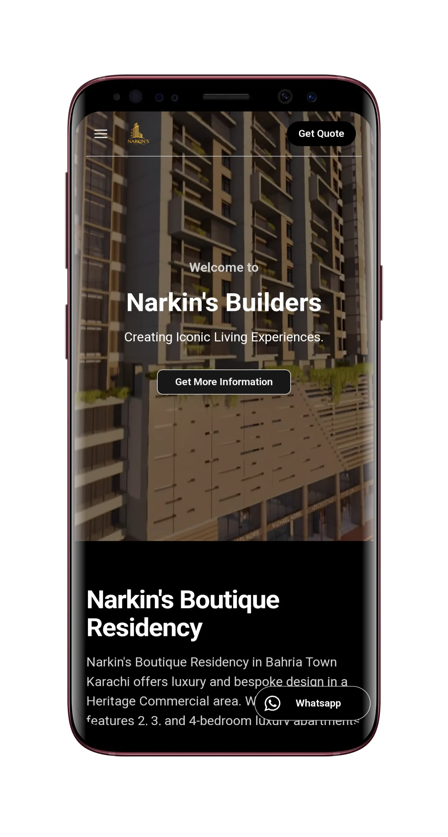 Website infrastructure creation for Narkins Builders - Image 2